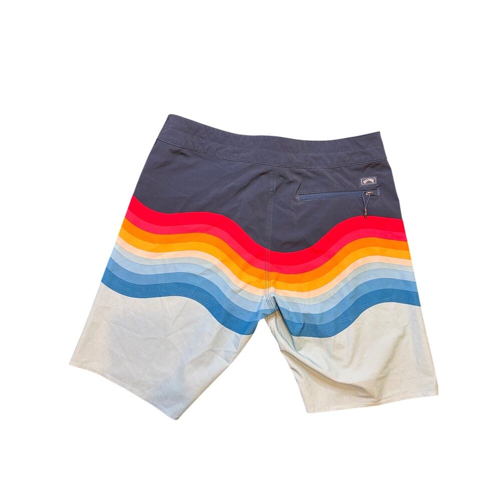 BILLABONG Men's Board Shorts T STREET AIRLITE - Blue Stripes - Size 30 - Picture 6 of 11